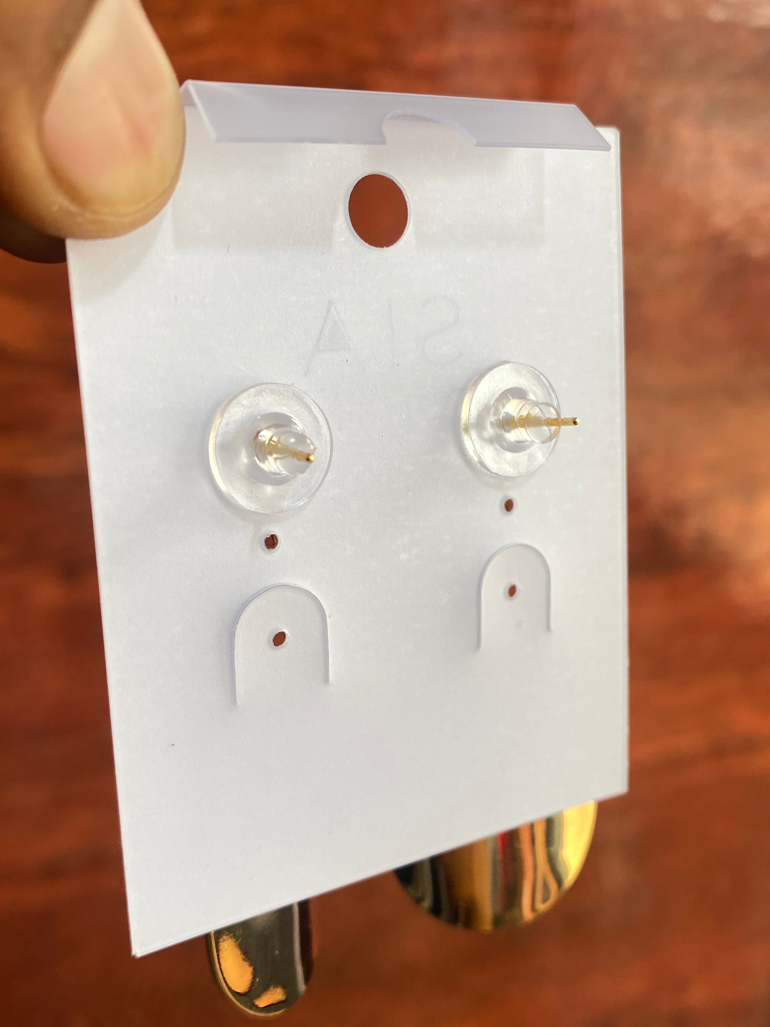 Luxe Hollow Teardrop Gold Statement Earrings