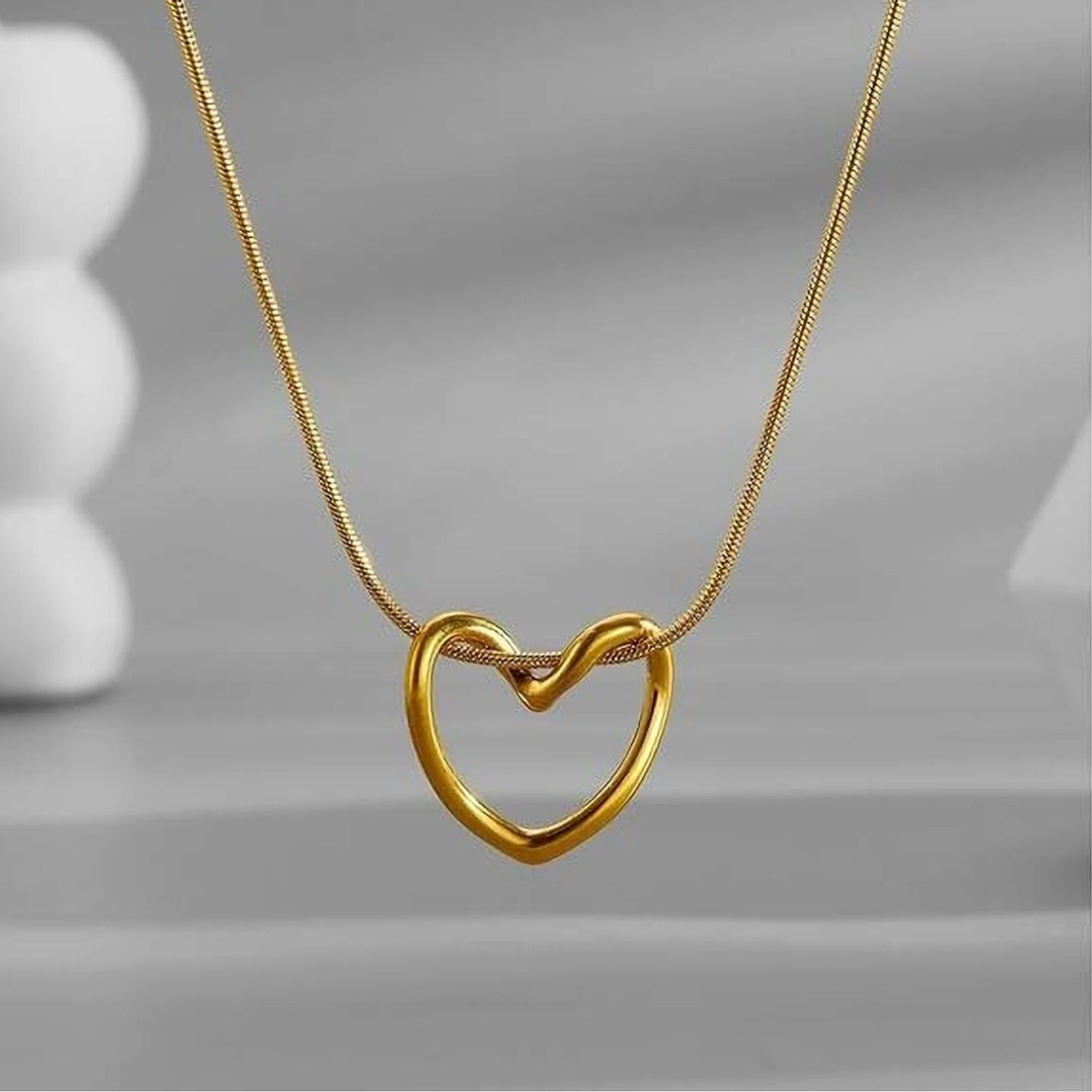 Promise Heart Pendant Necklace